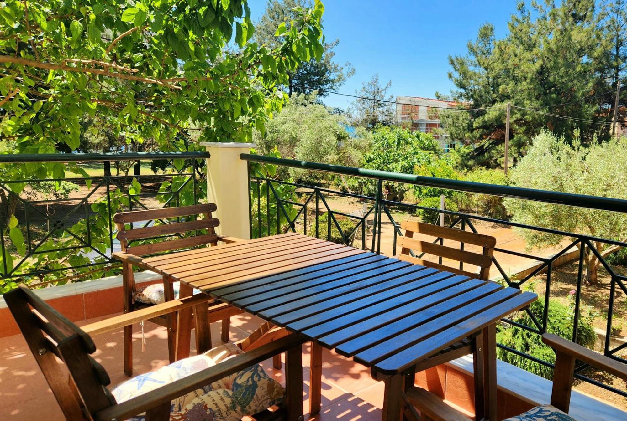 Pine Beach Holiday Home 2 Bedrooms 50 Meters To The Beach Kalyves Polygyrou Exterior foto